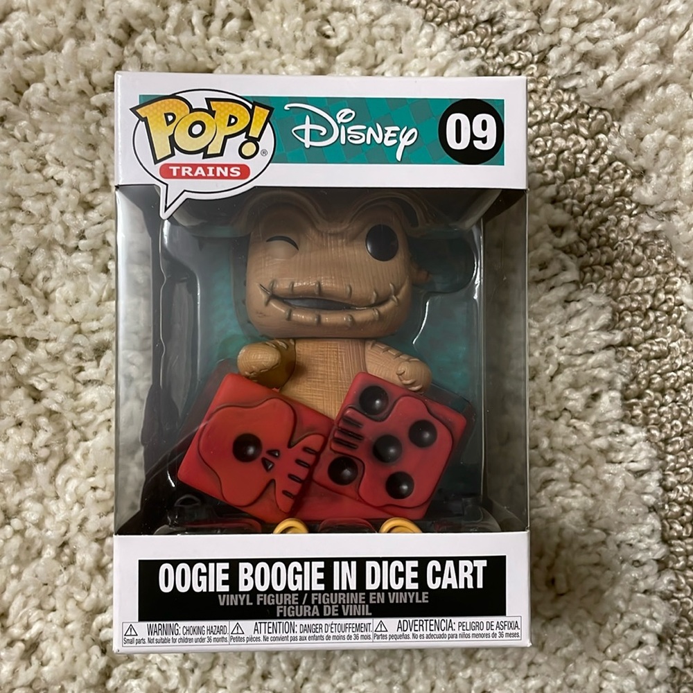 Funko POP! Oogie boogie in dice cart #9